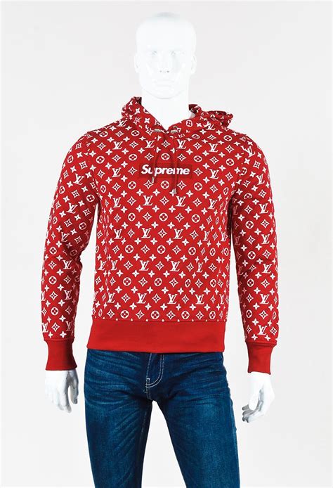 supreme louis vuitton hoodie replica|Louis Vuitton supreme red hoodie.